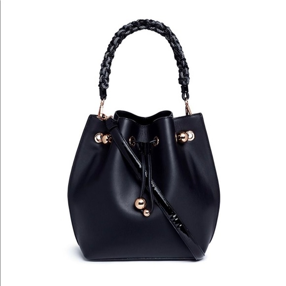 Sophia Webster Black Mini Bucket - Picture 7 of 16